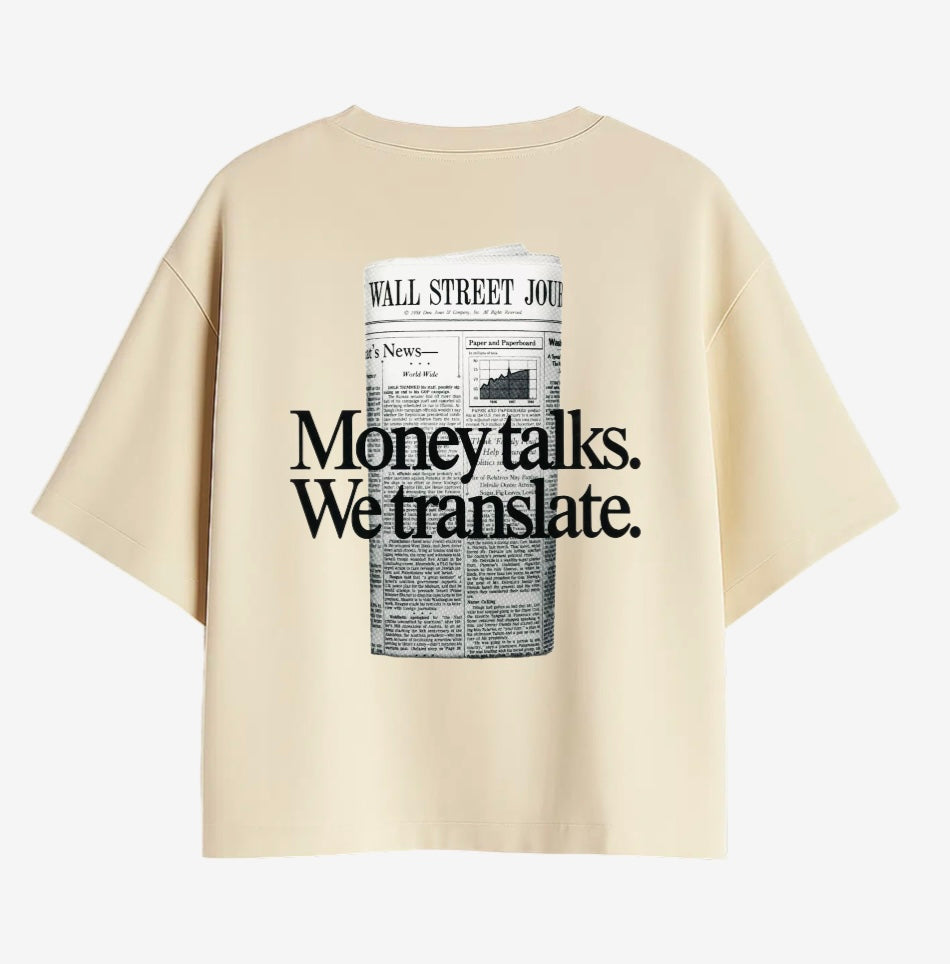 Money talks t shirt